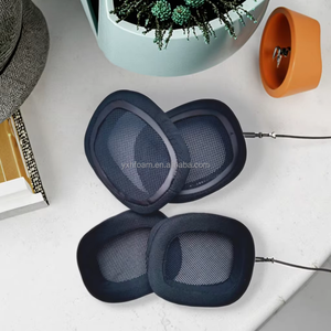 แผ่นรองหูฟังสำหรับหูฟัง Logitech <span class=keywords><strong>G433</strong></span> G533 อะไหล่เปลี่ยนแผ่นรองหู/ครอบหู/ฝาครอบหูฟัง อะไหล่ซ่อมหูฟัง - Product Image 1