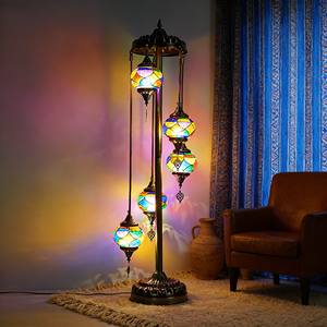 Bohème salon chambre d'hôtel café chambre turc mosaïque canapé décor <span class=keywords><strong>lampadaire</strong></span>-design élégant et unique - Product Image 1