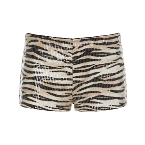 Pantalones de Fiesta Y2K con Estampado de Cebra Brillante, Transpirables, Estilo Punk para Mujer, Cintura Elástica, Corte Regular - Product Image 6