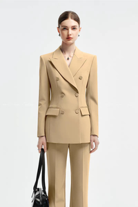 Completi da Donna per <span class=keywords><strong>Ufficio</strong></span> con Taglio 3D, Collezione Formale Primavera-Autunno per Ambienti Professionali - Product Image 2