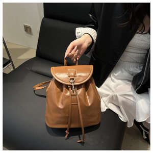 Nouveau sac à dos de voyage minimaliste rétro 2026, petit sac à dos décontracté coréen pour étudiante - Product Image 4