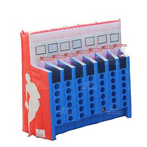 Juego de Baloncesto Inflable Comercial de PVC WINSUN, Juego de Tiro de Baloncesto Inflable Conecta 4 - Product Image 1