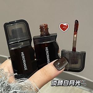 HERORANGE ลิปกลอสเนื้อฉ่ำวาว 6 สี ให้ลุคกระจกเงา ปากอิ่มฟู สำหรับแต่งหน้าฤดูใบไม้ร่วงและฤดูหนาว - Product Image 4