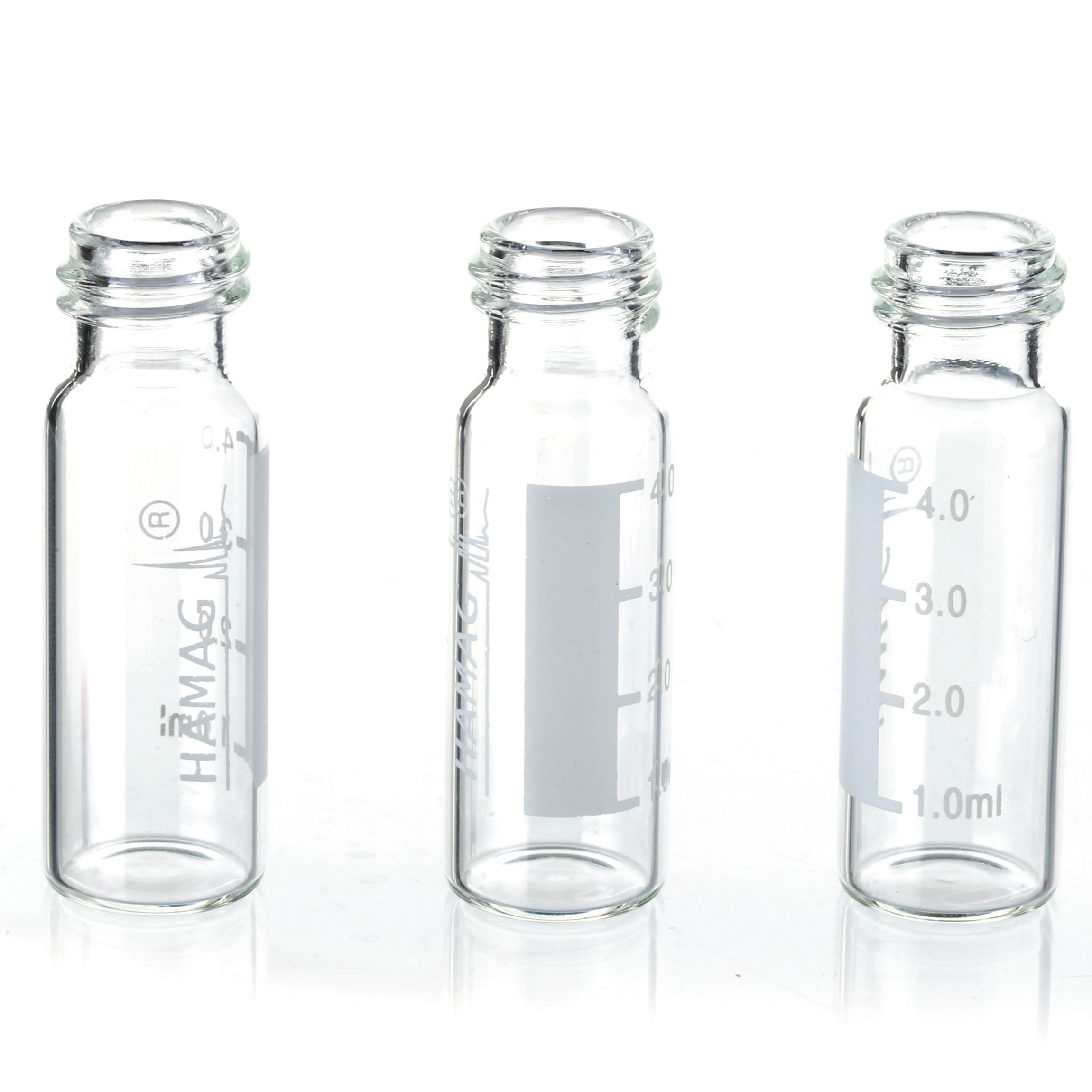 4ml HPLC Vials for Autosampler Screw Thread Septa Analysis, image size:2302x2302