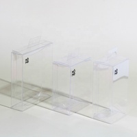 Boîte transparente Boîte d'emballage en plastique Boîte de mélangeur de beauté pour cosmétique