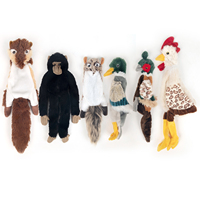 Jouet à mâcher pour animaux de compagnie Pawise, série Stuffless, jouet en peluche pour chien, jouet qui couine, animaux en peluche sans rembourrage, jouets à mâcher pour chiens de petite, moyenne et grande taille