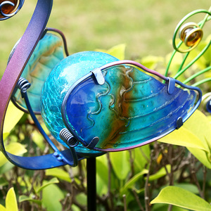 Creative Personality Metal Iron Peacock <b>Garden</b> <b>Ornament</b> Insert Ground <b>Animal</b> Lawn Decoration for Home Decor - Product Image 4