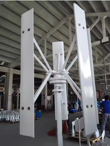 Ветрогенератор с вертикальной осью и инверторным контроллером, выход 12В-360В, диаметр ротора до 7,6 м, эффективный, элегантный дизайн - Product Image 4