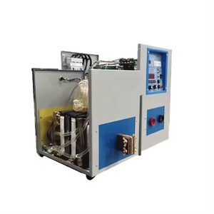Portable 25kw 35kw 45kw Copper Gold Silver Metal Induction Heater Furnace Forging Iron Steel Rivet Induction Heat Press Machine - Product Image 3