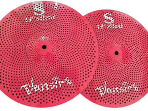 Platillos Vansir Rojos de Aleación, Silenciosos, Frescos y Duraderos, Hechos a Mano, de Alta Calidad y Bajo Volumen, en Oferta - Product Image 3