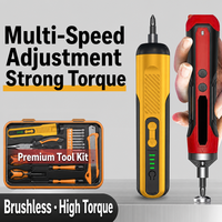 Tournevis électrique sans fil rechargeable au lithium-ion 3,6 V avec moteur sans balais, mini-perceuse domestique, petit outil portatif automatique à batterie