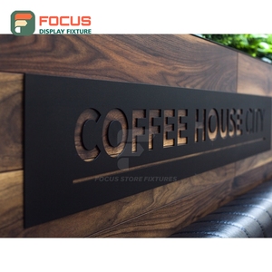 Large Format Coffee Display Cabinet Wood Glass Front Tall Vertical Display Storefront Coffee Cabinet - Product Image 3