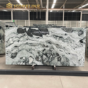 Marbre vert Raggio Verde du Brésil, marbre persan de luxe, marbre jade, comptoir, fond de comptoir, carrelage de sol - Product Image 6