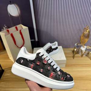 Chaussures de créateur haut de gamme McQueenes, baskets classiques respirantes, tendance mode, style cowboy, chaussures de marche personnalisées de marque célèbre - Product Image 3
