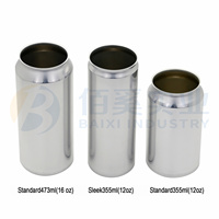 Canettes personnalisées canettes en aluminium 250ml 330ml 355ml 500ml pour canettes de soda
