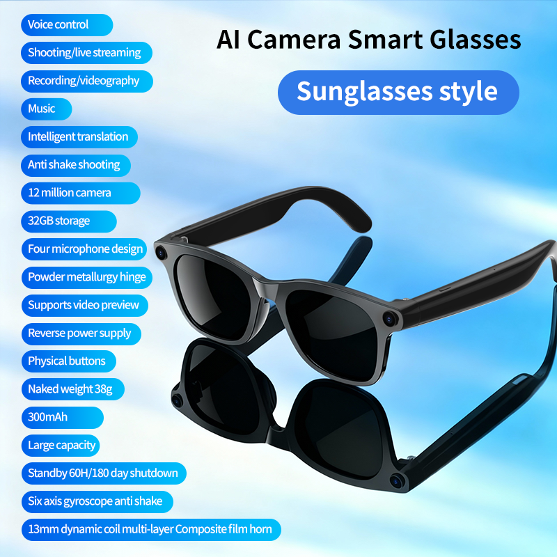 AI Smart Glasses Built in Translator