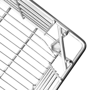 Dây thép không gỉ hàn kim loại lưu trữ giỏ thức ăn vật nuôi chế biến giỏ - Product Image 2