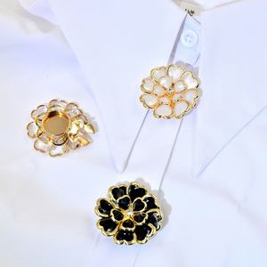 <span class=keywords><strong>Bottoni</strong></span> Decorativi con Logo e Motivi Floreali <span class=keywords><strong>per</strong></span> <span class=keywords><strong>Camicie</strong></span> da Donna, Direttamente dalla Fabbrica Jinyi - Product Image 3