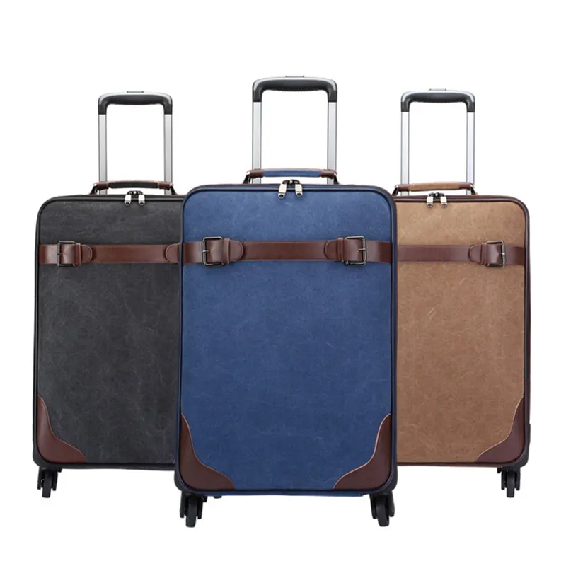 2023 New Designer 24inch Hand Trolley Case Custom Mute Universal Wheel Designer Travel Bag Suitcase Luggage