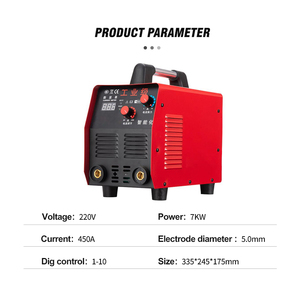 Machine à souder à l'arc MMA robuste 220V pour l'acier inoxydable et l'acier à faible teneur en carbone, soudeuse électrique industrielle pour la construction - Product Image 3