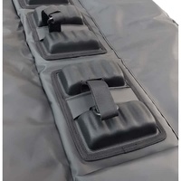 Support de vélo pour hayon de pick-up avec poches à outils et grande ouverture, anti-rayures, capacité de 5 vélos de montagne, compatible avec la plupart des pick-ups