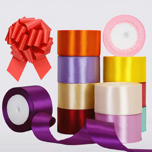 Factory Wholesale Durable Polyester Jacquard <b>Ribbon</b> 4cm Butterfly Design for Christmas Gift Packaging Clothing Eco-Friendly - Product Image 2