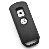 2 Button Keyless Entry Ignition Key Cover Motorcycle Smart Key Shell Replacement Remote Control Key Fob Case