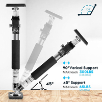 Support télescopique pour armoire réglable en hauteur de 18 à 24 pouces avec une charge maximale de 100 kg, OEM disponible