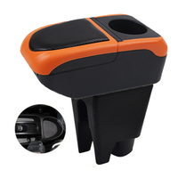 Pour citroën C1 Peugeot 107 Toyota Aygo BJ Byd F0 voiture cuir accoudoir Console boîte de rangement voiture intérieur accessoires