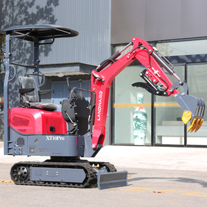 Mini-excavatrice d'usine 1 tonne pour jardin et usage domestique, petite pelle neuve 1000 kg avec accessoires, vente en gros, faible entretien - Product Image 4