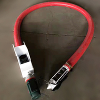 Selang Spiral Fleksibel Penghisap Biji-bijian 220V 380V Portable Screw Auger untuk Padi Jagung Gandum Pertanian Pemuatan Truk Panjang Sesuai Pesanan