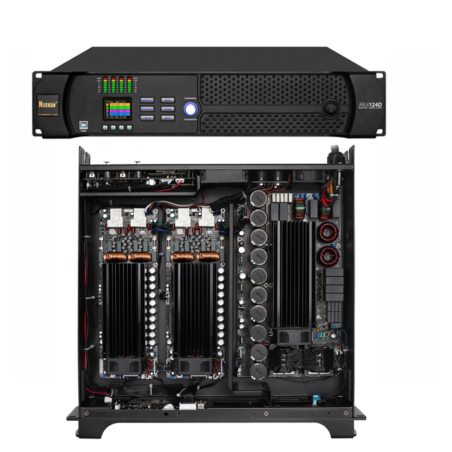 Professional Power Amplificador Amplifier Class D Built-in DSP Power Amplifier With LED Display for Professional