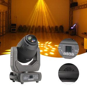 Igreslite 250W Led a testa mobile Zoom fascio Spot Wash ibrido testa mobile LED luce da teatro - Product Image 5