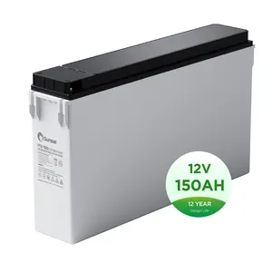 Bateria profunda 12V 100Ah 150Ah 160Ah 200Ah bateria acidificada ao chumbo recarregável do gel do ciclo 200Ah fabricação