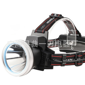 Lampe frontale LED rechargeable haute intensité, lampe de poche d'extérieur, lampe de pêche nocturne, lampe minière, source de lumière blanche - Product Image 1