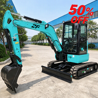 Prix usine : Mini-excavatrice sur chenilles compacte de 3,5 tonnes avec moteur EPA, pour travaux agricoles, également disponible en version 2 tonnes, à vendre