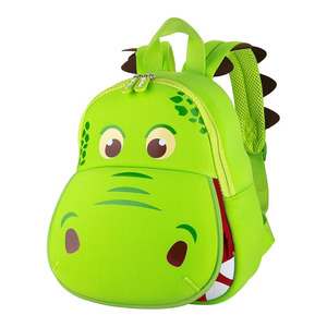Zipper Lightweight Waterproof Polyester for Boys <b>Girls</b> Preschool Travel Schoolbag Fashion Dinosaur Hippo Kids <b>Toddler</b> <b>Backpack</b> - Product Image 1
