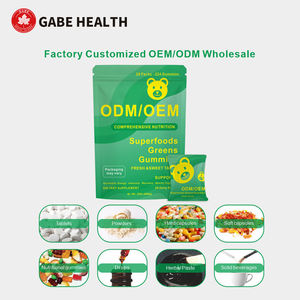 Gummies de superaliments verts à marque privée pour soutenir la digestion et la santé intestinale, supplément personnalisé OEM - Product Image 4