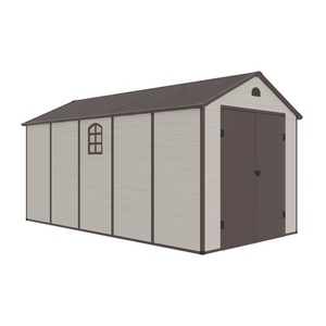 Caseta <span class=keywords><strong>de</strong></span> Plástico Grande para Exteriores, 8x15, <span class=keywords><strong>de</strong></span> Resina, para Almacenamiento en el <span class=keywords><strong>Jardín</strong></span> - Product Image 6