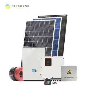 OEM离网太阳能系统完整的太阳能光伏锂离子电池5kw 10kw 48v 20kw 30kw太阳能