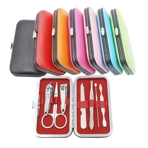 New 7pcs/set DIY OEM Stainless Steel Manicure Nail Clippers Set Nail Cutter <b>Tool</b> Durable Portable Travel Hygiene Kit - Product Image 5