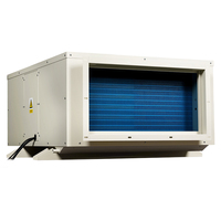Deshumidificador Industrial de Techo de 240L con Carcasa Metálica, Sistema de Secado de Aire por Conductos para Invernadero, Taller u Oficina