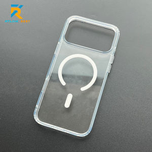 Housse de téléphone magnétique pour iPhone 15 iPhone 16 Series TPU Transparent Wireless Charge Phone Case pour iPhone 16 Series - Product Image 1