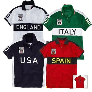 <span class=keywords><strong>Polo</strong></span> da <span class=keywords><strong>Golf</strong></span> Estiva da Uomo di Lusso Premium 100% Cotone con Logo Personalizzato Ricamato, Tinta Unita, Anti-Pilling, Manica Corta Premium - Product Image 1