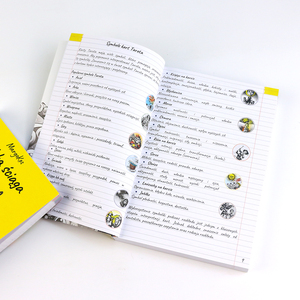 Libro de ejercicios de tapa blanda personalizado de alta calidad <span class=keywords><strong>Noval</strong></span> Folleto Impresión de revistas - Product Image 3