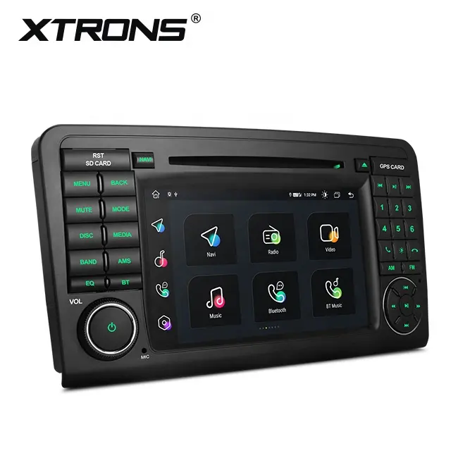 XTRONS 7 inch 4G+64G octa core double din Android car DVD player for mercedes-benz ml w164 autoradio multimedia