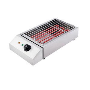 220v/110v Commercial Environmentally Friendly Smokeless Electric Grill Stainless Steel <strong>Barbecue</strong> Grills Small BBQ Machine - Product Image 1