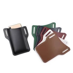 Premium Leather Phone Holster with Belt Loop and Hand Strap for Everyday Carry Outdoor Use and Hands-Free Convenience - Product Image 3