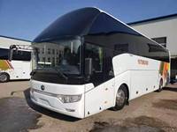 Autocar de luxe d'occasion personnalisé ZK6122, double porte, 55 places, moteur diesel Yuchai, à vendre