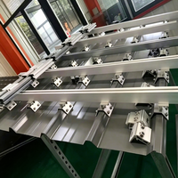 Kit de fixation pour panneaux solaires sur toiture métallique, support de montage en aluminium pour toiture en tôle trapézoïdale, installation solaire